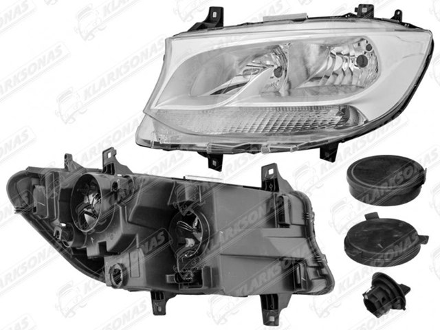 Фара ліва передня Mercedes A9109060000 ціна, від 208.48 USD