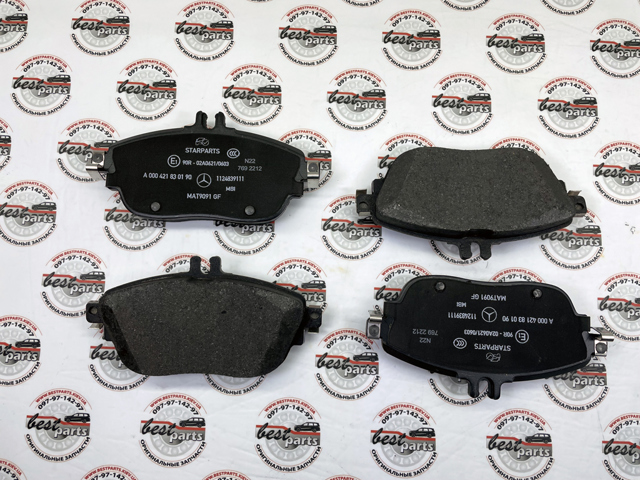 Гальмівні колодки Mercedes A000420910490 ціна, від 39.76 USD
