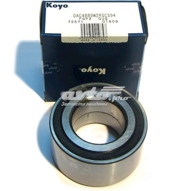Підшипник маточини Koyo DAC4889W2RSCS94