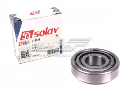 214027 Solgy Підшипник ступиці задньої