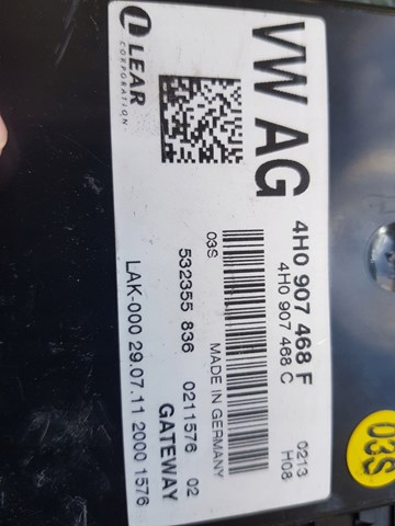 4H0907468F VAG Система самодіагностики