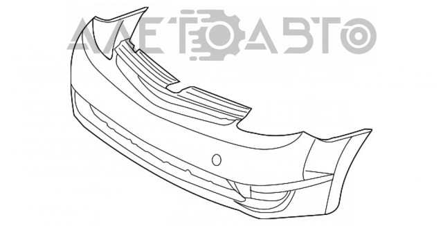 PTY04242BB Signeda Бампер передній в зборі