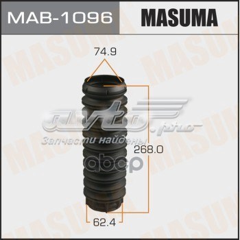 Чохол амортизатора переднього Masuma MAB1096