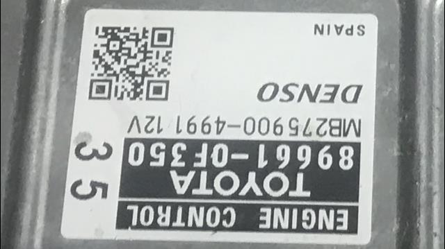 896610F350 Toyota Блок електронного управління