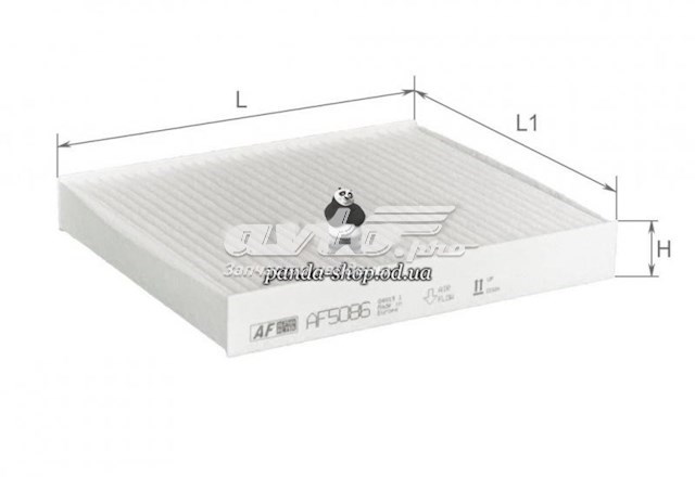 Фільтр повітряний обігрівача Alpha Filter AF5086 ціна, від 6.88 USD