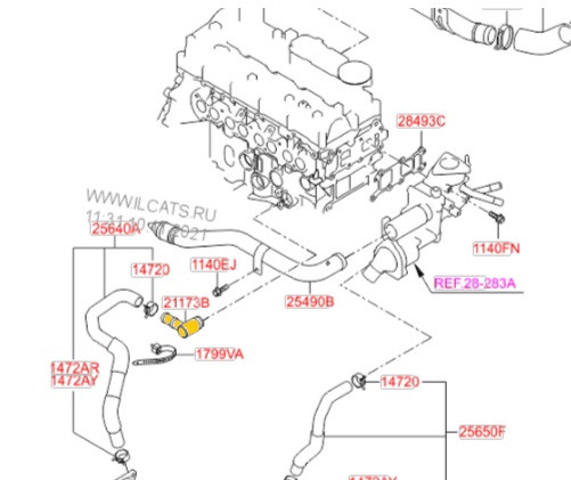  211732F000 Hyundai/Kia