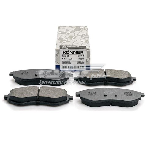 Передні тормозні колодки KPF1008 Konner