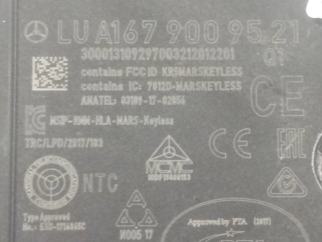A1679009521 Mercedes 