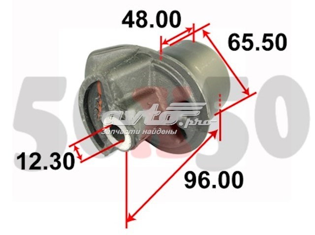 Сайлентблок задньої балки/підрамника Tenacity AAMTO1060 ціна, від 15.66 USD