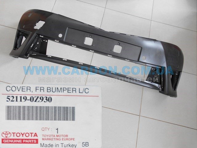 Передній бампер 521190Z930 Toyota