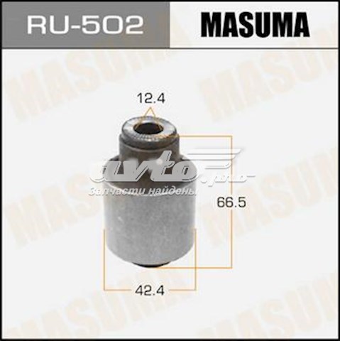 Сайлентблок заднього нижнього важеля RU502 Masuma