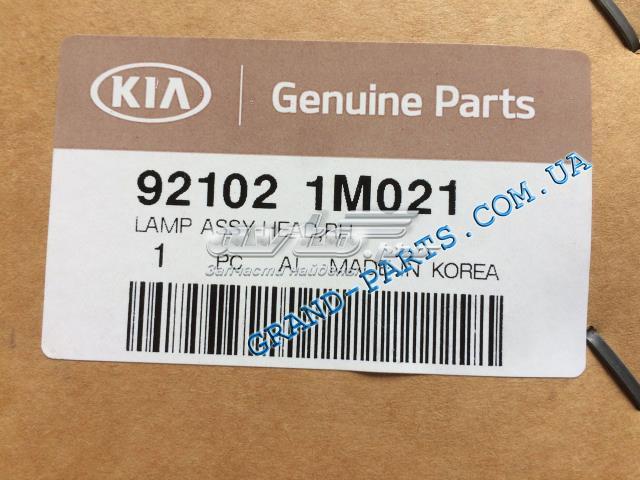 Купити 921021M021 Hyundai/Kia Права блок фара