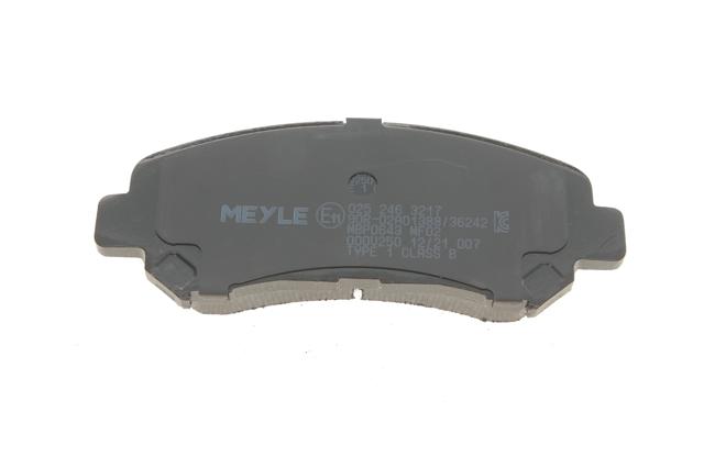 Тормозні колодки Meyle 252463217