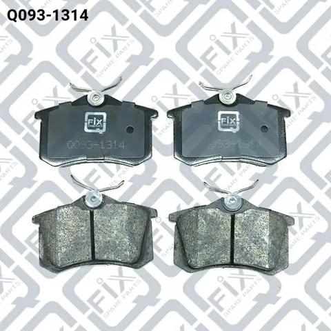 Задні гальмівні колодки Q-fix Q0931314 ціна, від 14.42 USD
