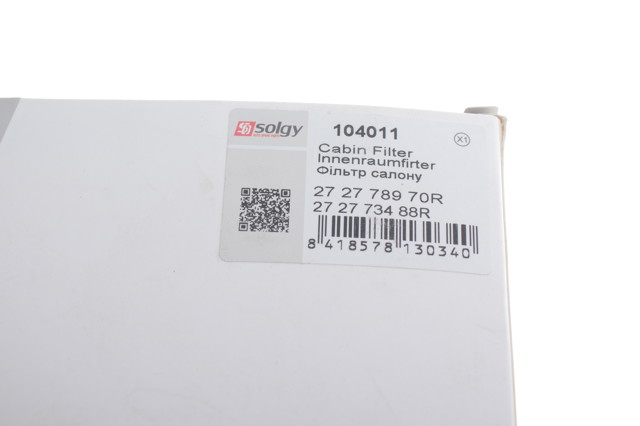Фільтр повітряний обігрівача Solgy 104011 ціна, від 5.36 USD