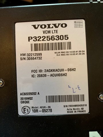 Купити 36012830 Volvo 