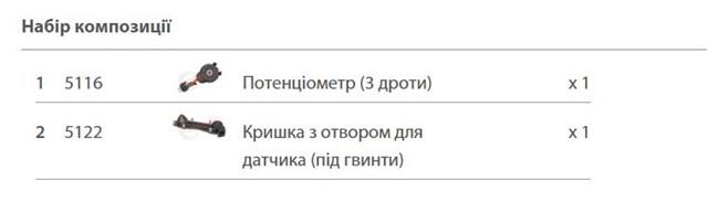 Ремкомплект супорту гальмівного переднього 5281 Elerte