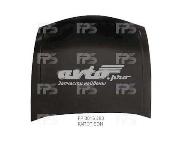 Капот FPS FP3016280 ціна, від 151.81 USD