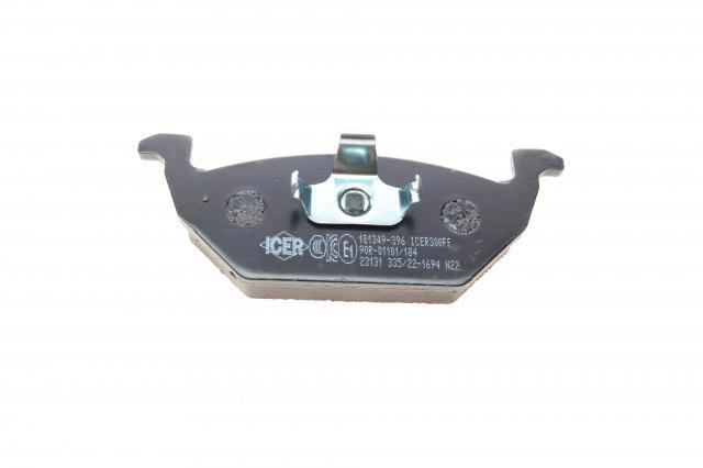 181349396 Icer Передні гальмівні колодки