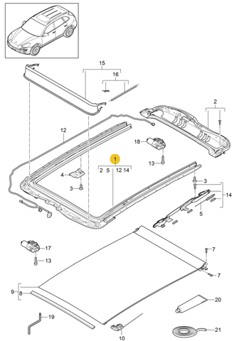  95856204902 Porsche