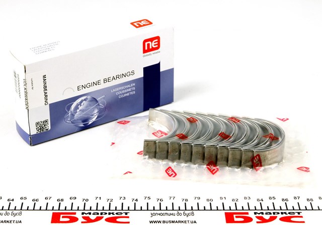 Вкладиші колінвала, шатунні, комплект, 1-й ремонт (+0,25) NE/NPR 181038000215 ціна, від 9.07 USD