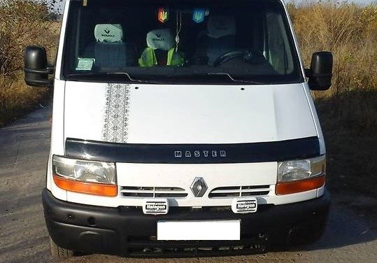 Дефлектор капота Renault Master 2