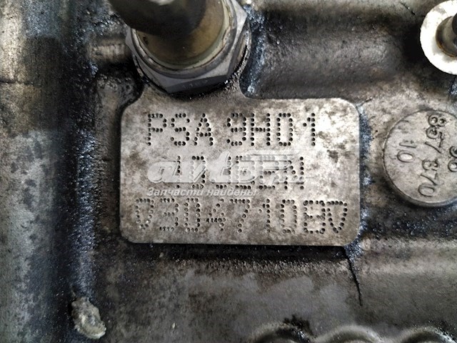 Блок циліндрів двигуна на Peugeot 207 (WA, WC)