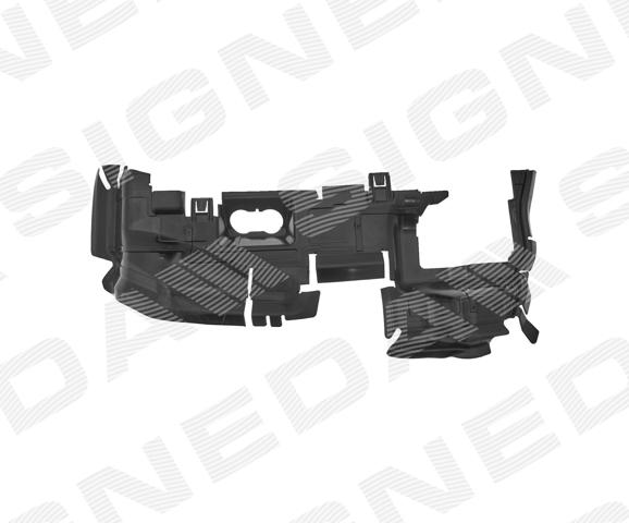 PAD99181OL Signeda Повітропровід (дефлектор) радіатора, лівий