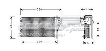 Радіатор пічки (обігрівача) Magneti Marelli BR436 ціна, від 26.73 USD