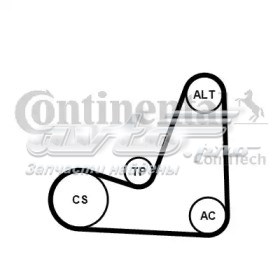 5PK1200K1 Continental/Siemens Ремінь приводний, агрегатів, комплект