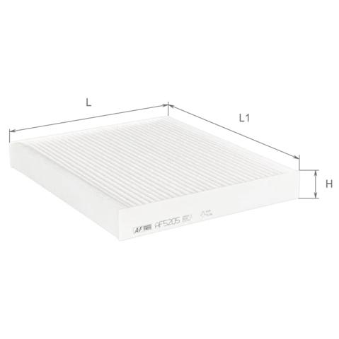 Фільтр повітряний обігрівача Alpha Filter AF5205 ціна, від 3.78 USD