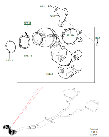 LR106826 Land Rover 