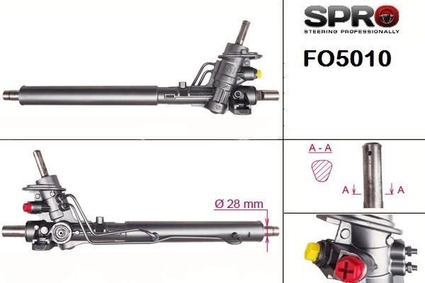 Рульова рейка FO210R MSG