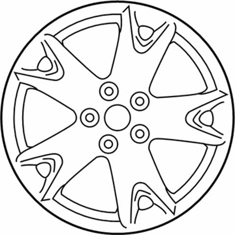 D03003UB1A Nissan/Infiniti Диски колісні литі (легкосплавні, титанові)