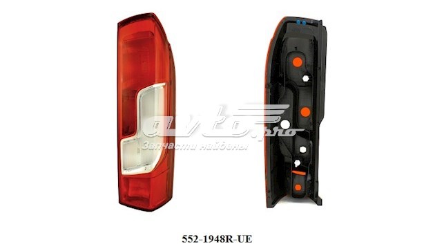 Задні ліхтарі Depo/Loro/Abakus 5521948RUE ціна, від 61.55 USD