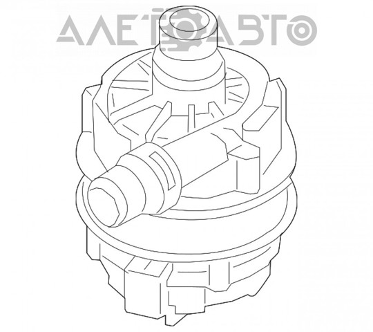 Помпа водяна (насос) охолодження, додатковий електричний 11518651288 BMW