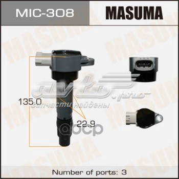 Купити MIC308 Masuma Котушка запалювання