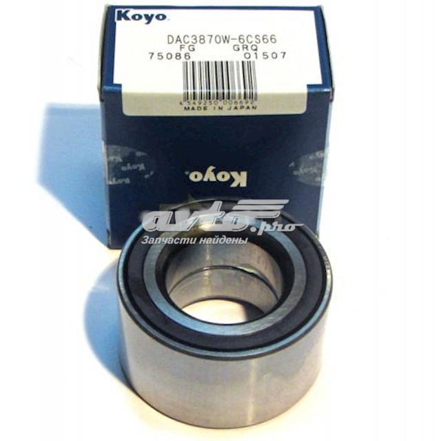 Комплект підшипник маточини передньої Koyo DAC3870W6CS66 ціна, від 17.98 USD