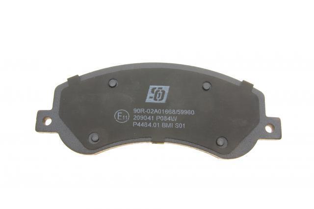 Передні тормозні колодки 209041 Solgy