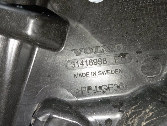 Механізм склопідіймача двері задньої, правої 31416998 Volvo