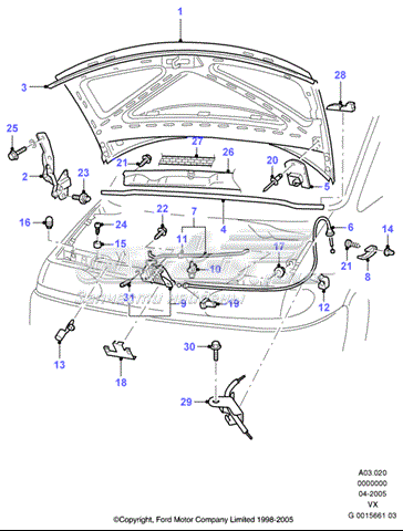 Захист моторного відсіку Volkswagen Touran II мінівен (1T3) (2010 - 2015) ціна, від 103.66 USD