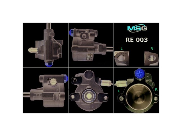 Ремкомплект насосу гідропідсилювача керма MSG BW8017KIT