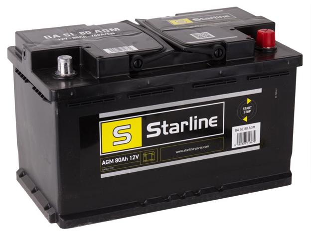 BASL80AGM Starline Авто акумулятор