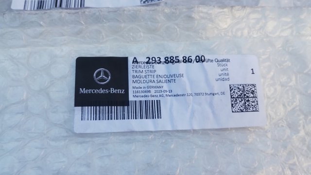 Купити A2938858600 Mercedes 