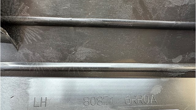 Молдинг передньої лівої двері Nissan/Infiniti 808716RR0A ціна, від 51.11 USD