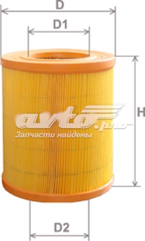 AF0136 Alpha Filter Повітряний фільтр двигуна