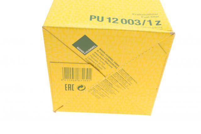 Паливний фільтр PU120031Z Mann-Filter