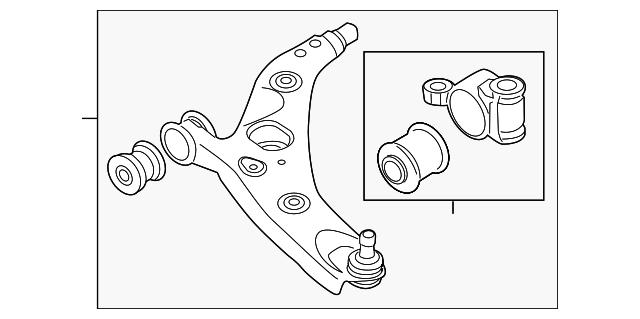 Ходова Mazda KB7W34350H