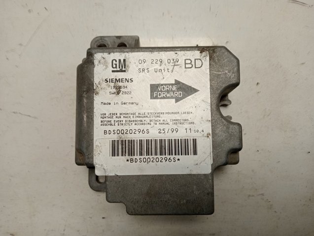  Opel 09229039