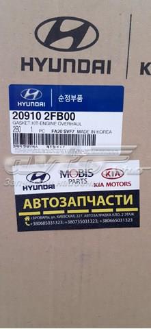 209102FB00 Hyundai/Kia комплект прокладок двигуна, повний